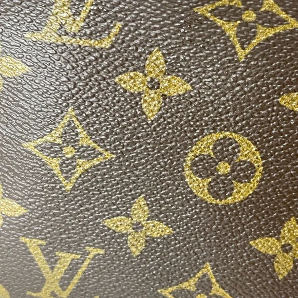 Vintage Louis Vuitton Brown Monogram Clutch Bag: Read Description - Picture 4 of 17